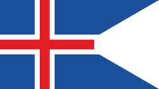 Flagga Islands statsflagga