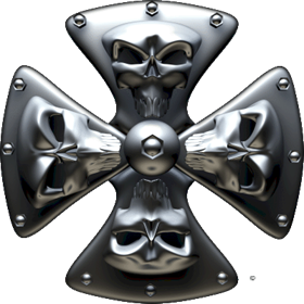 Extreme_Skull Maltese_Cross_Skull chrome.gif