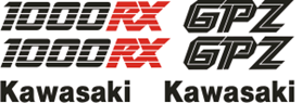 Dekorkit Kawasaki GPZ 1000 RX -87