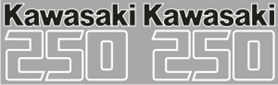 Dekorkit Kawasaki KL 250 -83