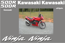 Dekorkit Kawasaki Ninja 500 R -99