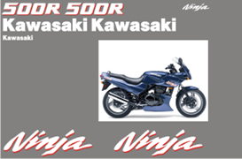 Dekorkit Kawasaki Ninja 500 R -99