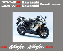Dekorkit Kawasaki ZX 6R 636 -05