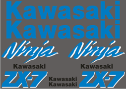 Dekorkit Kawasaki ZX 7 -90
