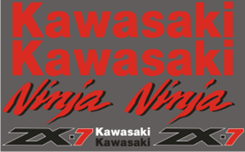 Dekorkit Kawasaki ZX 7 -93