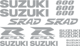 Dekorkit Suzuki 600 GSXR