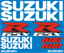 Dekorkit Suzuki 600 GSXR -01, 02