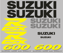 Dekorkit Suzuki GSXR 600 -96