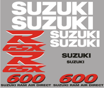Dekorkit Suzuki GSXR 600 -97