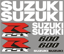 Dekorkit Suzuki GSXR 600 -00
