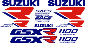 Dekorkit Suzuki GSXR 1100 Slingshot