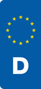 x Dekal för EU-märket