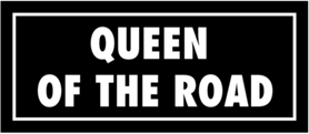 Skämtdekal Queen of the road