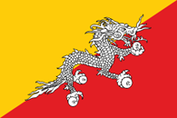 Flagga Bhutan