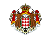 Flagga Blason de Monaco