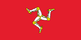Flagga Isle of Man