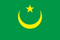 Flagga Mauretanien