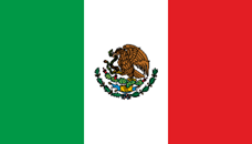 Flagga Mexico
