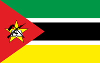 Flagga Mocambique