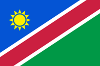 Flagga Namibia