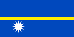 Flagga Nauru