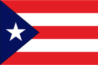 Flagga Puerto Rico