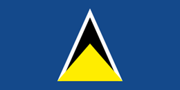 Flagga Saint Lucia