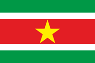 Flagga Surinam