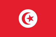 Flagga Tunisien