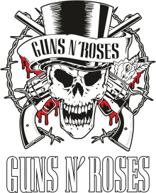 74 x 15 x 14 cm GB Eye Guns N Roses Logo Boccale in Vetro 