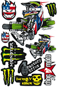 F3 Logoark Blandade loggos monster