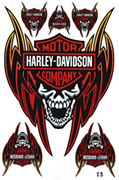 I3 Logoark  Blandade loggos harley davidson