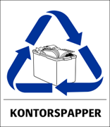 Miljö Kontorspapper