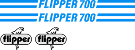 Dekorkit Flipper 700 80-tal