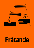 Frätande