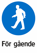 För gående