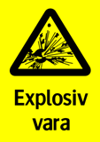 Explosiv vara