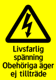 Livsfarlig spänning