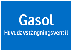 Gasol Huvudavstängningsventil