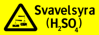 Svavelsyra ( H2SO4)
