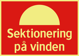 Sektionering på Vinden