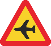 A23 Varning för lågt flygande flygplan