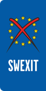 Dekal för EU-märket SWEXIT