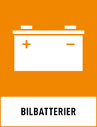 Elektronikavfall - Bilbatterier