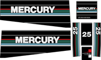 Dekorkit Mercury 25hk 1990