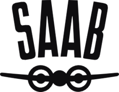 Saab logo retro
