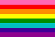 Pride flagga