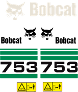 Dekorsats Bobcat 753