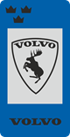 Skattemärke Volvo älg