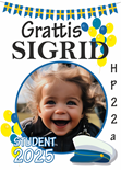 Student skylt